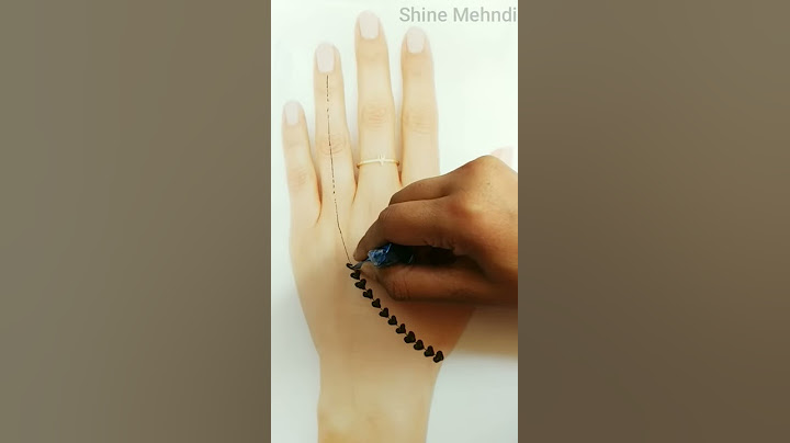 Easy Stylish Mehndi Design For Back Hand | Karva Chauth Mehndi Ka Design | #Shorts | Mehandi Dizain