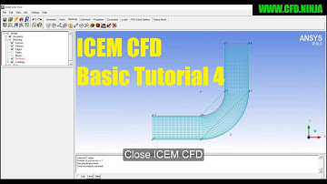 ✅ ICEM CFD  - Meshing a 2D Pipe - Basic Tutorial 4