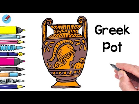 easy ancient greek pottery