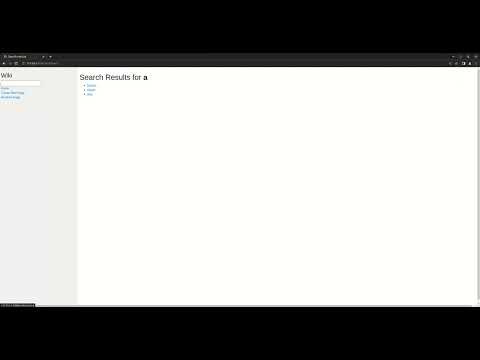 CS50’s Web Programming with Python and JavaScript project 1