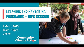 Community Climate Action learning and mentoring - information session