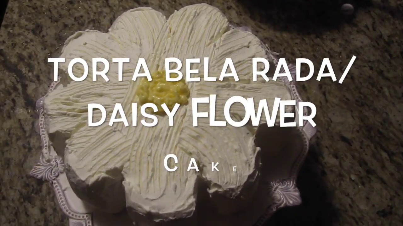 Torta Bela Rada/Daisy Flower Cake