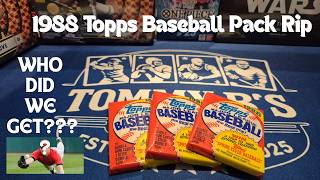 1988 Topps Baseball Pack Rip @TommyBsCards