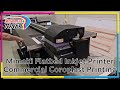 Mimaki Flatbed Large Format Prodcution and Commercial Printer Coroplast Printing Demo