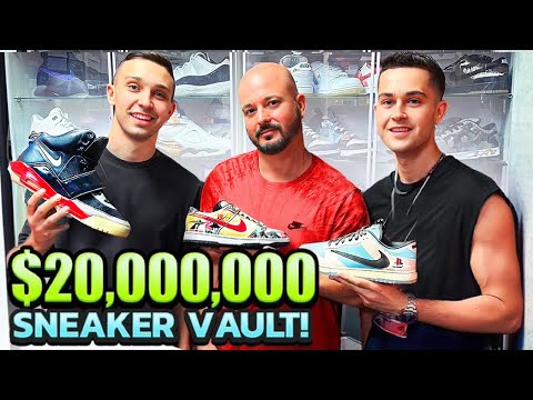 Inside The $20,000,000 Sneaker Vault At Project Blitz
