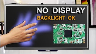 No Picture on LED TV Screen | Philips 32 Inch LCD TV No Light, No Display Problem, How to Repair