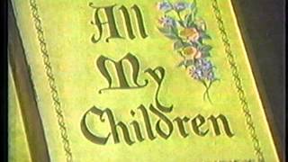 All My Children 1989 Main Les With Sponsor Billboard