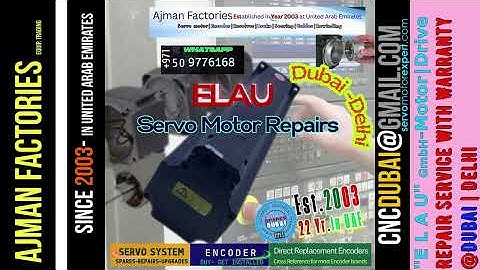 Elau Servo motor SICK Encoder Buy Ready Stock at ServoRepair.ae get installed Align Programmed