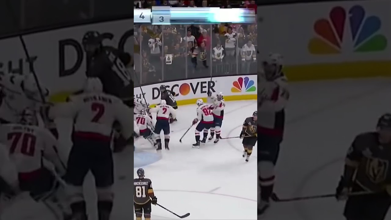 Final seconds of the Stanley Cup Final (2018)Washington Capitals vs Vegas Golden Knights 
