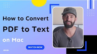 How to Convert PDF to Text on Mac | UPDF