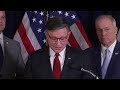 Speaker Johnson Delivers Remarks at House Leadership Press Conference