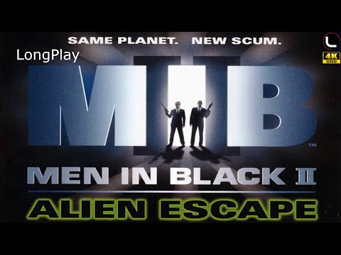 PS2 - Men in Black II: Alien Escape - Agent J - LongPlay [4K:60FPS] 👽