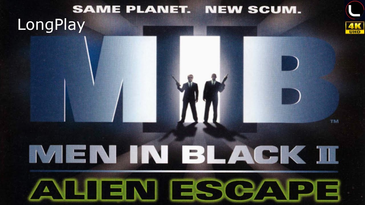 PS2 - Men in Black II: Alien Escape - Agent J - LongPlay [4K:60FPS] 👽