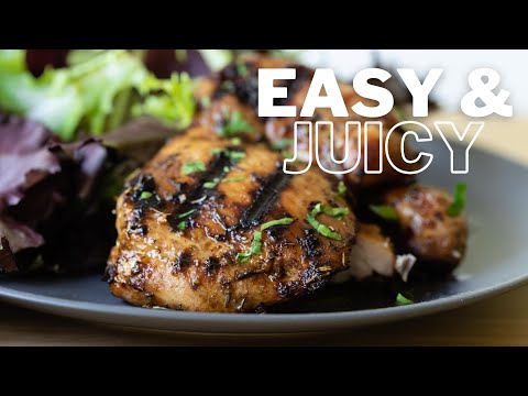 Easy amp Juicy Balsamic Grilled Chicken