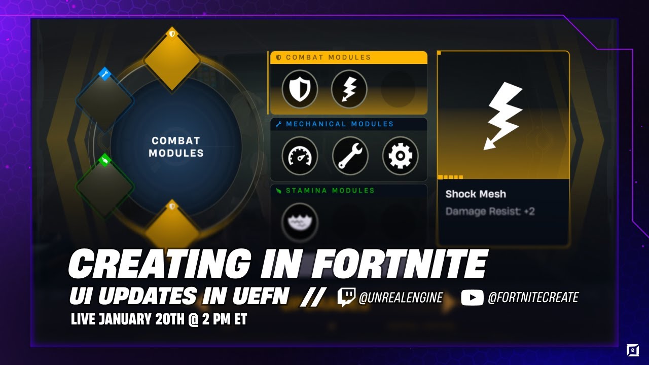 UEFNです！ UI Updates for UEFN | Creating in Fortnite - YouTube