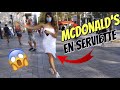 Aller en serviette au mcdo  on fait des paris dans la rue  lauren cruz