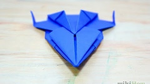 How To Make Origami Spaceship