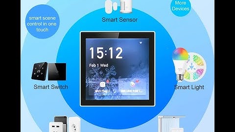 SMATEK 4 inch Home Automation Smart Home Control Panel
