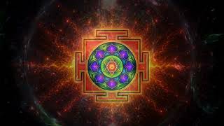 💜 Anahata Harmony | Heart Chakra Meditation • Sacred Geometry & Ambient Healing Music (1080p)