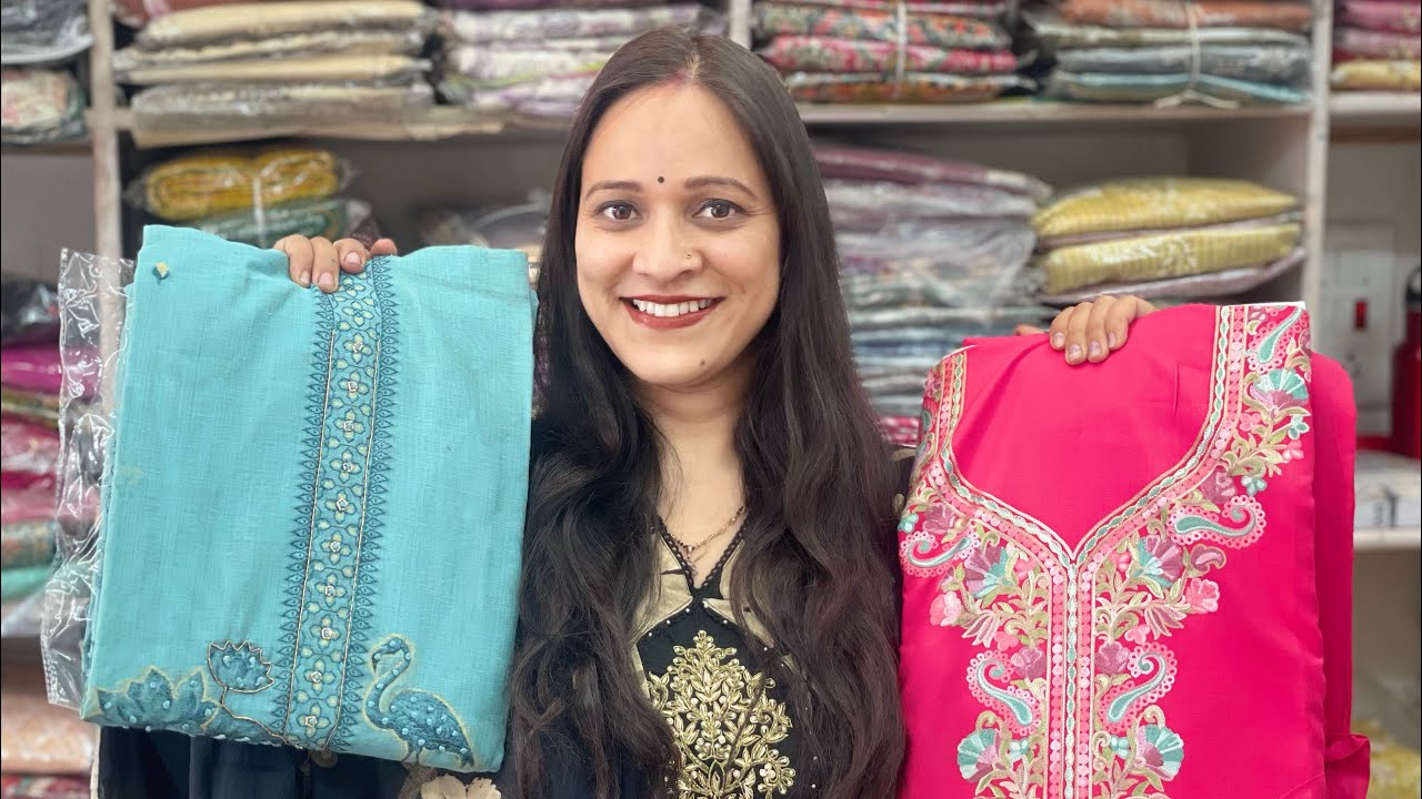 Jamdani aur kashmiri सूट का जबरदस्त कलेक्शन 😍 Booking no-9557309566 #viral #onlineshopping