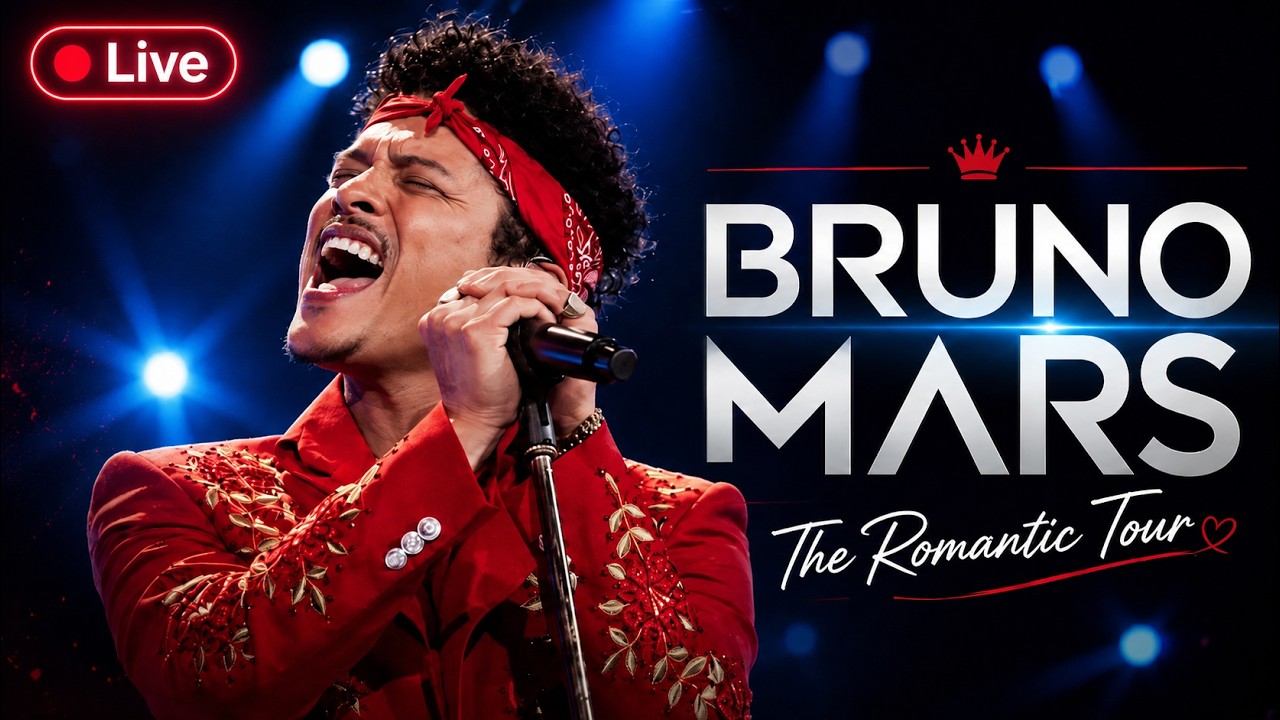 Bruno Mars - LIVE | (The Romantic Tour 2026) #brunomars