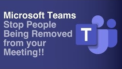 How to Stop Students From Removing & Muting Other Students in Microsoft Teams Using Laptop