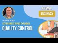 Quality Management - Quality Control