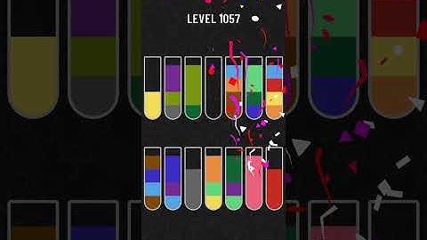 water sort puzzle - level 1057