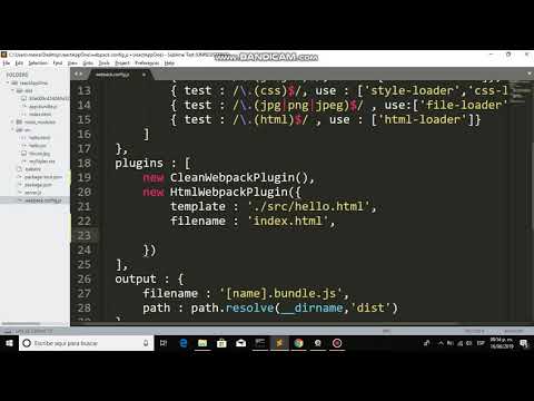 Setup a React Application Using Webpack - Last improvements to Webpack Configuration  (Part 9/9)