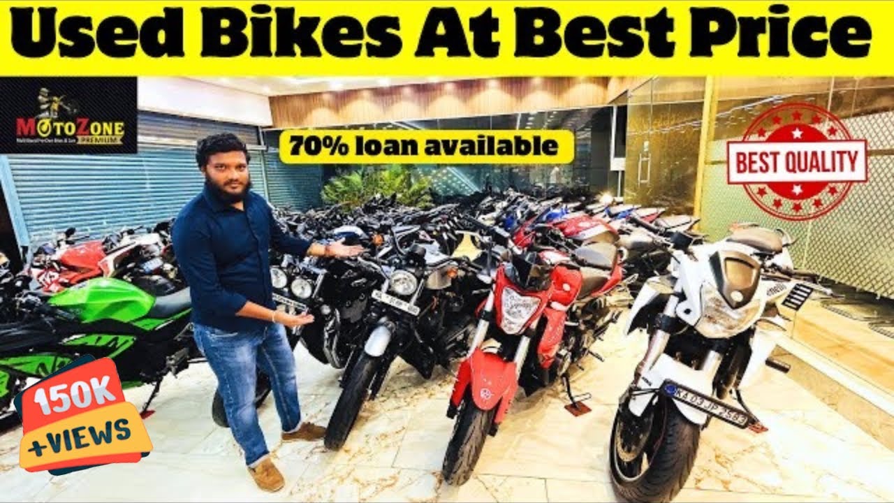 Cheap and best second hand bikes sale in Bangaloresuper bikes for saleEMI available#usedbikes