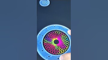 satisfying art ASMR❤️⤵️#satisfying #2024 #shorts #spirograph #diy