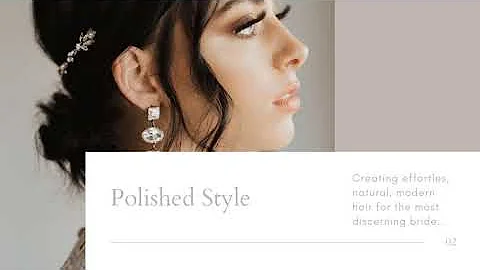 Polished Style Wedding Hair Experience