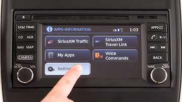 2016 NISSAN Versa Sedan - Traffic Information  (if so equipped)