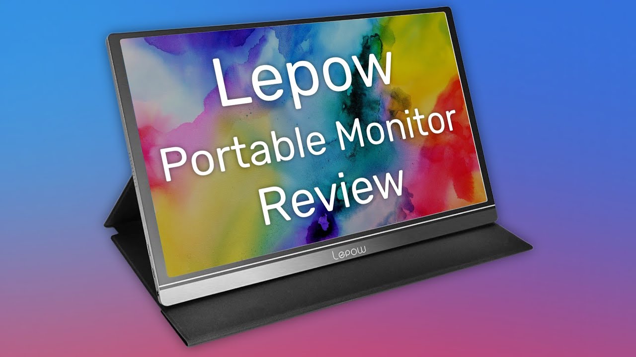 The Lepow 15.6-inch portable monitor works perfectly with your 