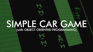The Car Game (w/ Object Oriented Programming) in C++ | Troy Codes