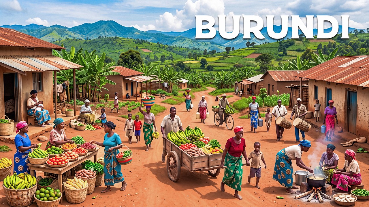 Still from BURUNDI | How Do People Still Live Along One of Africa's Deepest Lakes? | 4K Documentary