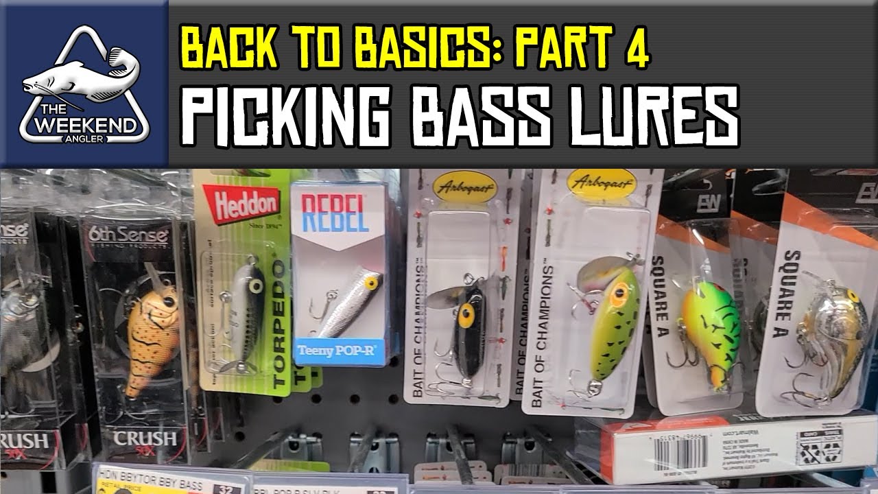 What Do I NEED in My Tackle Box? - A Basic Selection of Lures for