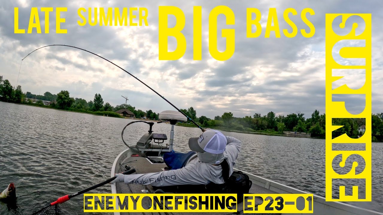 Late summer/early fall bass fishing – a pleasant big bass surpise!
