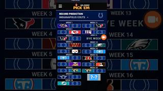 2026 schedule predictor: