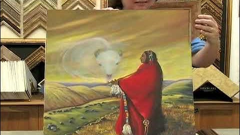 How to Frame Canvas Paintings