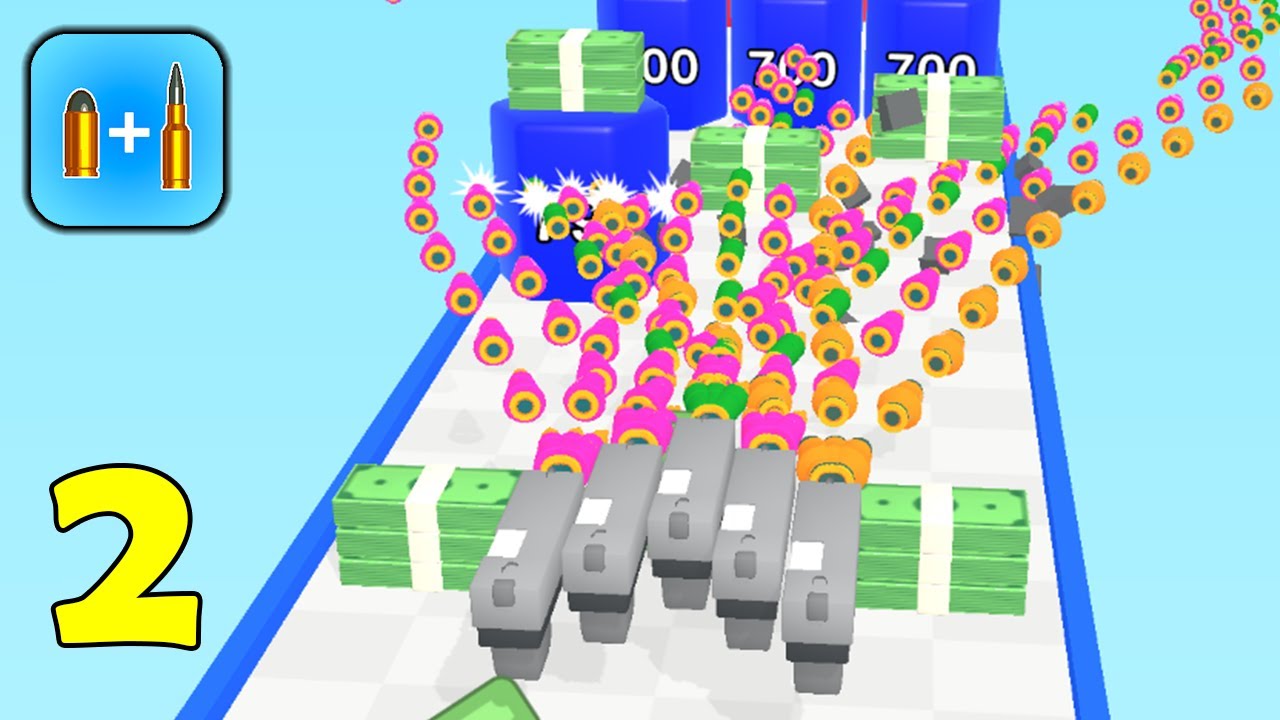 Merge Bullet - Part 2 Tutorial - Gameplay Walkthrough(iOS, Android)