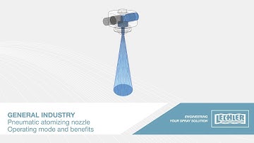 Functional video pneumatic atomizing nozzle