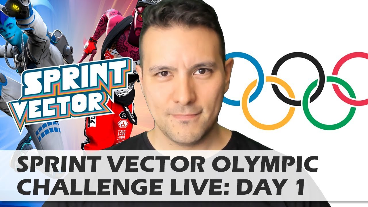 THE SPRINT VECTOR OLYMPIC CHALLENGE: DAY 1 - WHO IS THE FASTEST VR YOUTUBER ON EARTH?