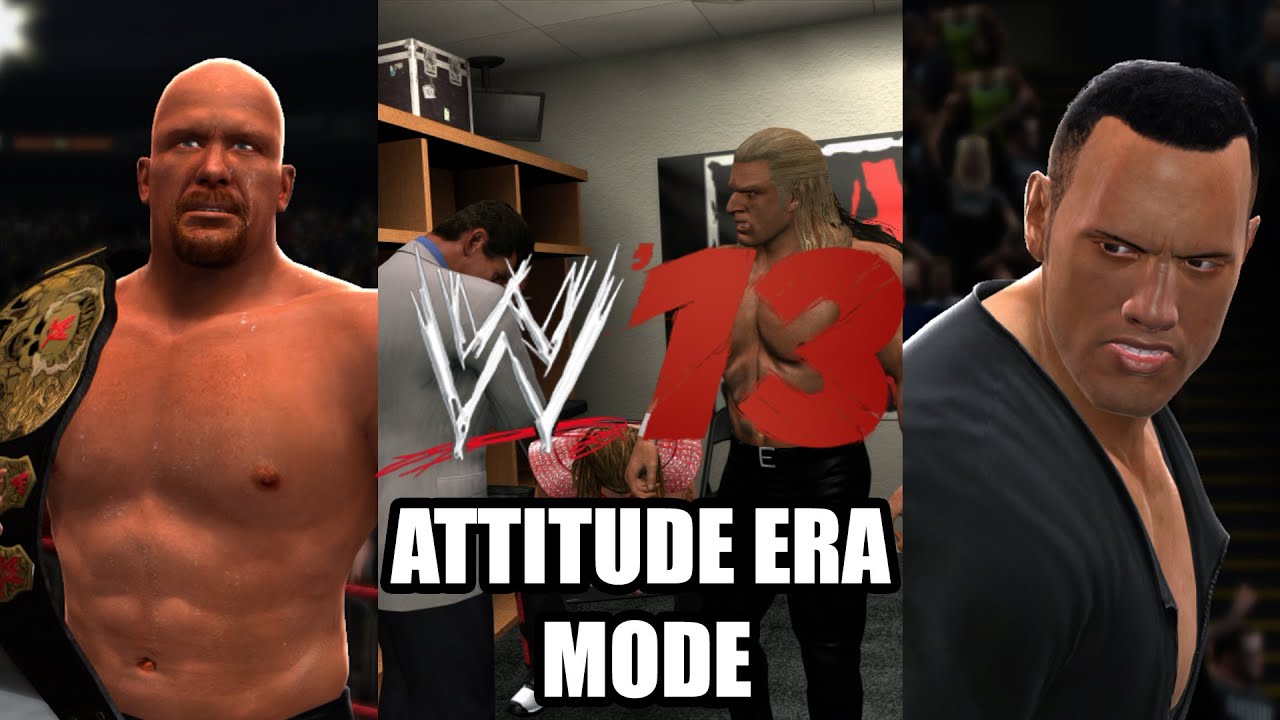 The ENTIRE WWE 13 Attitude Era Mode in 1 video!!
