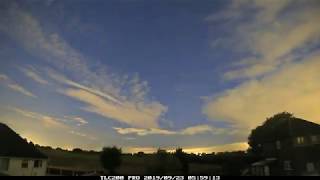 Night timelapse of 22nd/23rd September 2019, Irlam