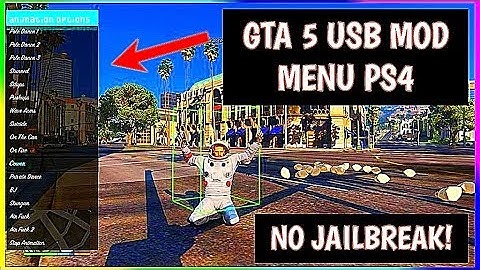 GTA 5 Online: USB MOD MENU ONLINE! - How To Mod GTA 5 NO JAILBREAK! [PS4/XB1]