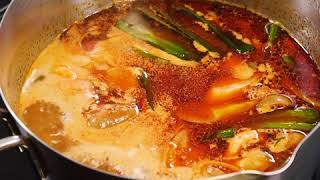 ぴょんぴょん舎「ユッケジャン辛温麺」の作り方