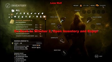 The Witcher 2 Assassins of Kings Enhanced Edition #59 Unlimited Money Orens Cheat with Cheatengine