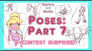 Cartoon Anatomy Poses! Pt 7 Dynamic Poses & Surprise!! | Starla's Sketchbook