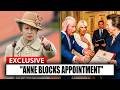 JUST NOW: Anne STOPS Charles From Giving Camilla’s Son Royal Role